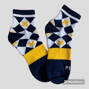 Custom Michigan socks